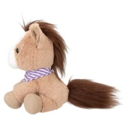 Depesche 12449 SNUKIS Pferd Bella Hellbraun Mit Halstuch 18cm Plüsch Kuscheltier -Spielzeug Verkauf 0012449 0012449 12449 5 image zoom