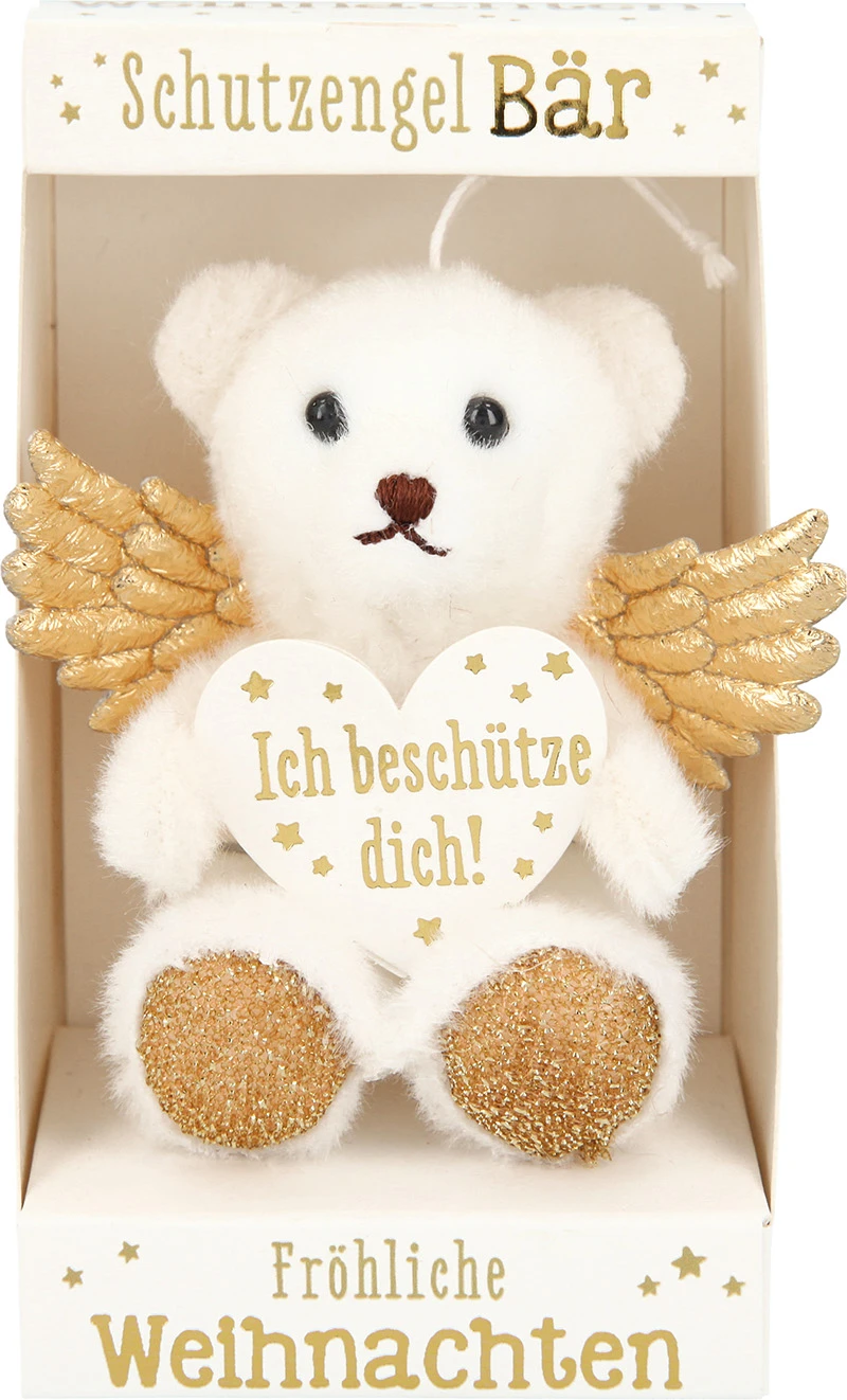Depesche 10256 Weihnachtlicher Schutzengelbär In Der Box - Ich Beschütze Dich 3 Depesche 10256 Weihnachtlicher Schutzengelbär In Der Box - Ich Beschütze Dich