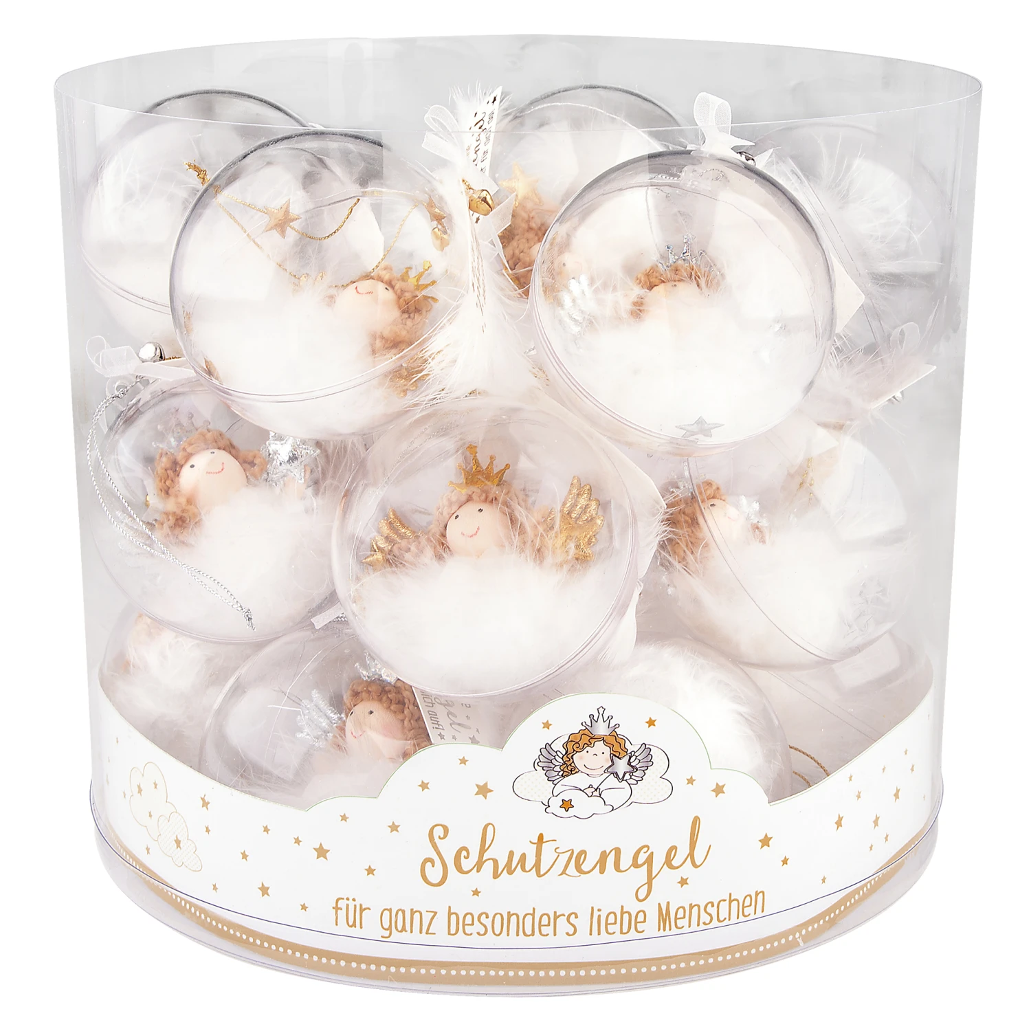 Depesche 10785 Schutzengel In Christbaum-Kugel - Silber Passt Immer Auf Dich Auf 4 Depesche 10785 Schutzengel In Christbaum-Kugel - Silber Passt Immer Auf Dich Auf – Bild 2
