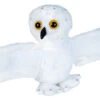 Wild Republic 21434 Huggers Plüschtier Mit Schnapparmband 20cm - Schneeeule -Spielzeug Verkauf 21434