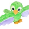 Wild Republic 21678 Huggers Plüschtier Mit Schnapparmband 20cm - Grüner Papagei -Spielzeug Verkauf 21678