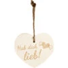 Kleines Vintage-Herz Aus Holz "Hab Dich Lieb" 24002 1 Kleines Vintage-Herz Aus Holz "Hab Dich Lieb" 24002 -Spielzeug Verkauf 24002