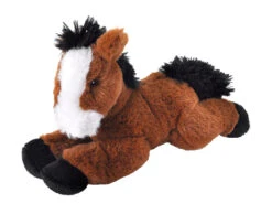 Wild Republic 26451 Ecokins Mini Pferd Liegend Horse Ca. 20cm Plüsch