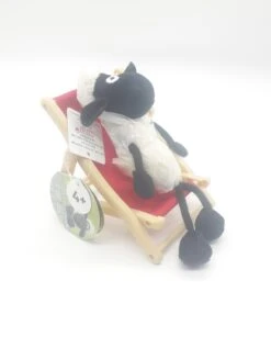 Nici 34346 Shaun Das Schaf 15cm Auf Liegestuhl (verstellbar) Plüsch Kuscheltier -Spielzeug Verkauf 34346 1