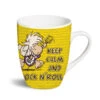 Nici 41769 Porzellantasse Schaf Keep Calm And Rock N Roll Kaffeetasse Teetasse -Spielzeug Verkauf 41769