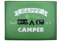 Gilde Bierkasten Sitzkissen "Happy Camper" Ca. 44x34cm Sitzpolster Grün 42979 -Spielzeug Verkauf 42979 3 5