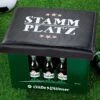Gilde Bierkasten Sitzkissen "Stammplatz" 44x34cm Sitzpolster Schwarz 42986 -Spielzeug Verkauf 42986 4 10