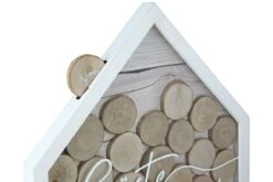 Gilde 44069 Gästebuch Haus Naturfarben Mit 55 Holzscheiben Zum Beschriften -Spielzeug Verkauf 44069 5 8 8