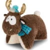 Nici 44127 Kuscheltier-Kissen 2-in-1 Rentier Reny Heart 40x30cm Plüsch Winter -Spielzeug Verkauf 44127 01 HA Frei me