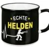 Gilde 44553 Keramik Tasse "Echte Helden" Feuerwehr Ca. 390ml
