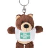 Nici 44710 Schlüsselanhänger Bär Mit T-Shirt Ca 10cm - Du Schaffst Das -Spielzeug Verkauf 44710 01 HA Frei 1463x2048