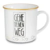 Nici 45013 Porzellantasse Metallic "Gehe Deinen Weg" Lama Kaffeetasse Teetasse -Spielzeug Verkauf 45013 01 HA Frei 2048x1638