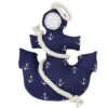 Gilde 45839 Türstopper Anker Aus Stoff Ca 28cm - Blau -Spielzeug Verkauf 45839 blau