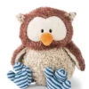 Nici 48078 Eule Oscar 35cm Mit Drehbarem Kopf Plüsch Kuscheltier The Owlsons
