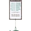 Gilde Alu Schild Wetterstation "Garten" 30x14cm Inkl. Gieskannen-Anhänger 46178 -Spielzeug Verkauf 46178 1 13