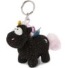 Nici 47370 Schlüsselanhänger Schwarzes Einhorn Rainbow Yin & Yang 10cm Plüsch -Spielzeug Verkauf 47370 01 HA Frei 1866x2048