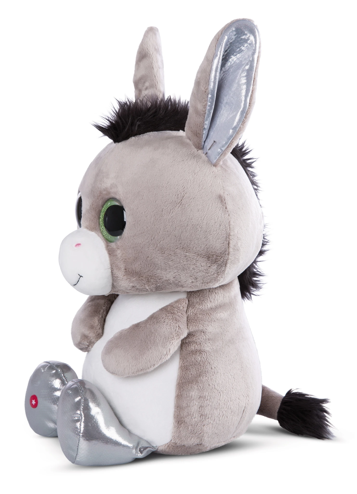 Nici 47826 Glubschis Farm Esel Donki 45cm Plüsch Kuscheltier Schlenker GREEN 4 Nici 47826 Glubschis Farm Esel Donki 45cm Plüsch Kuscheltier Schlenker GREEN – Bild 2