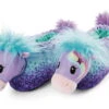 Nici 47851 Hausschuhe Pony Stars Pferd Starjumper Figürlich Gr. 34-37 (M) GREEN
