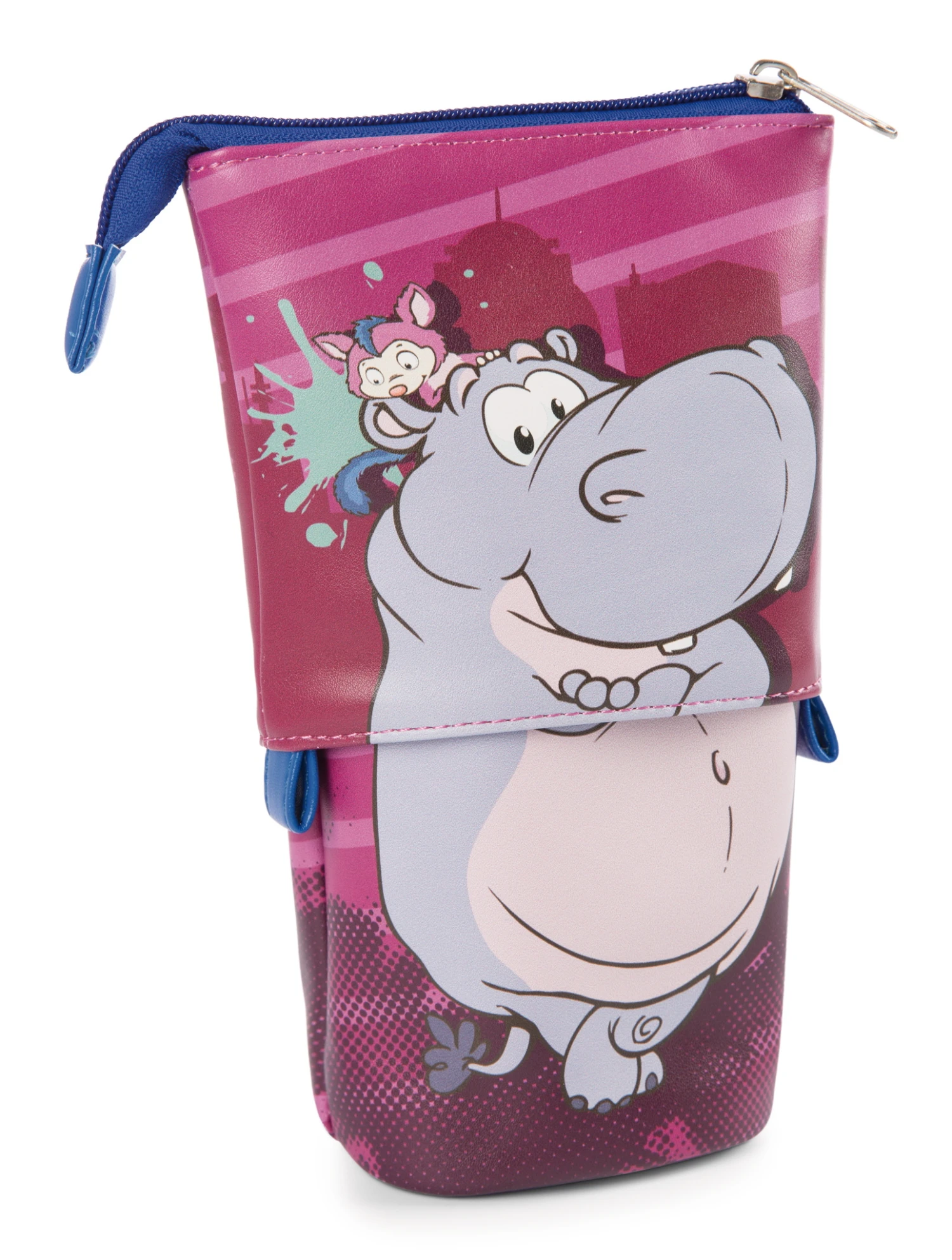 Nici 47984 Mäppchen Schlamper Verstellbar Krokodil & Nilpferd Wild Friends GREEN 4 Nici 47984 Mäppchen Schlamper Verstellbar Krokodil & Nilpferd Wild Friends GREEN – Bild 2