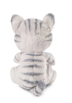 Nici 48086 Sleeping Kitties Schlafende Katze Im Körbchen 12cm Plüsch Grau -Spielzeug Verkauf 48086 04 ZA Frei me