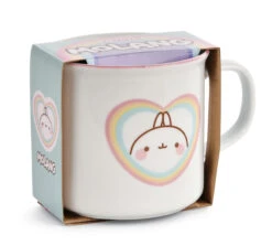 Nici 48234 Tasse Molang Regenbogen In Geschenkverpackung Porzellan 400ml Kawaii -Spielzeug Verkauf 48235 01 HA Frei