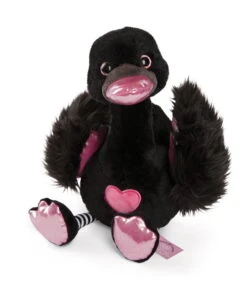 Nici 48267 Schwan Schwarz Ca 25cm Plüsch Kuscheltier Love Classics GREEN