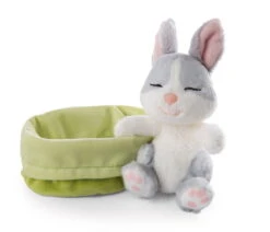 Nici 48706 Sleeping Pets Bunnies Hase Grau 12cm Schlafend Im Körbchen Grün -Spielzeug Verkauf 48706 03 ZA Frei 2048x1754