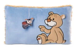 Nici 48787 Kissen Bär Mielo Rechteckig 43x25cm Plüsch GREEN Classic Bear