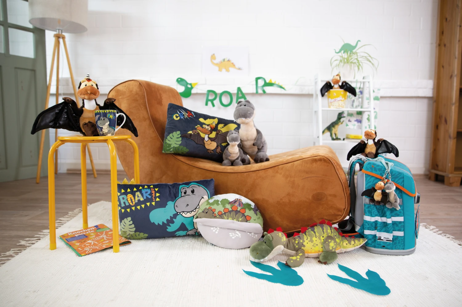 Nici 48808 Dinosaurier Flugsaurier Orny 17cm Plüsch Kuscheltier Dino GREEN – Bild 7