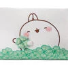 Nici 48878 Kissen MOLANG Hase 43x25cm Mit Kleeblatt Plüsch Kawaii Dekokissen -Spielzeug Verkauf 48878 01 HA Frei