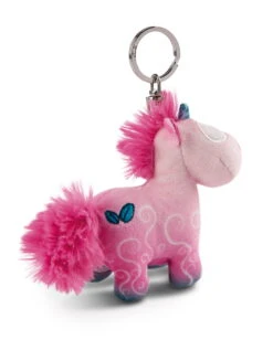 Nici 49100 Schlüsselanhänger Einhorn Midnight Floral 10cm Plüsch Theodor Friends -Spielzeug Verkauf 49100 03 ZA weiss 1641x2048