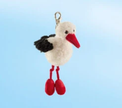 Schaffer 0207 Storch Dudu Anhänger Schlüsselanhänger Keychain Plüsch 15cm