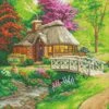 Crystal Art Kit Diamantbilder Zum Selbermachen Im Holzrahmen 30x30cm - Landhaus -Spielzeug Verkauf 63480291 7 2 5055865489977 H