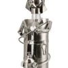 Gilde 65087 Flaschenhalter Feuerwehr Mann Vernickelt 39cm Für 0,5L Bier/Wein-Flaschen -Spielzeug Verkauf 65087 3 1