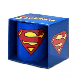 Logoshirt Frühstück Set Tasse + Brettchen Superman Logo Spülmaschinenfest (KuK) -Spielzeug Verkauf 6830474091 box