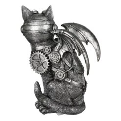 Gilde 89352 Steampunk Figur Flug Katze Mit Flügeln Ca. 24cm Dekoration -Spielzeug Verkauf 89352 3 1
