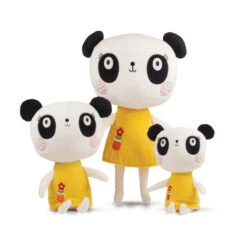 Nici 90424 Lemon Ribbon Panda 35cm Plüsch Kuscheltier Schlenker -Spielzeug Verkauf 90423pt