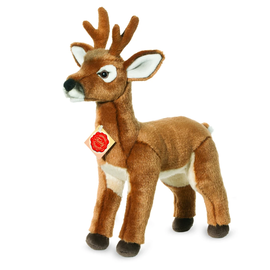 Teddy Hermann 90838 Rehbock Stehend Ca. 30cm Plüsch Kuscheltier 4 Teddy Hermann 90838 Rehbock Stehend Ca. 30cm Plüsch Kuscheltier – Bild 2