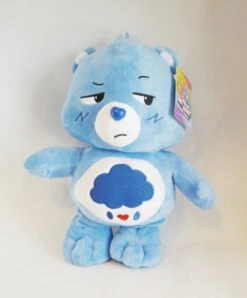 Glücksbärchis Unlock The Magic Ca 21cm Plüsch Brummbärchi Blau