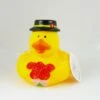 Gummiente Badeente Mit Quietsche - Bräutigam Rosenkavalier -Spielzeug Verkauf Gummiente Badeente mit Quietsche Braeutigam Rosenkavalier