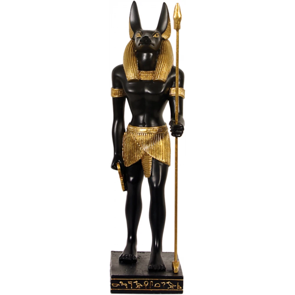 Ancient Egypt Anubis Stehend Ca. 20 Cm Handbemalt Dekogegenstand Ägypten MC90000 3 Ancient Egypt Anubis Stehend Ca. 20 Cm Handbemalt Dekogegenstand Ägypten MC90000