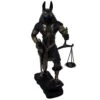 Ägyptische Anubis Figur Mit Schale Ca. 26cm Handbemalt Dekogegenstand MC90178 -Spielzeug Verkauf MC 90178 NEUES BILD 2