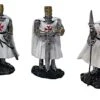 Ritter-Set 3x Figuren Weiss/Rot Mit Schild, Schwert Und Speer MC36129 Set B -Spielzeug Verkauf MC36129 Kopie Kopie