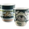 Nici 27610 Porzellantasse Hund Mops Kaffeetasse Teetasse -Spielzeug Verkauf N27610