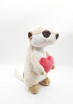 Nici 90551 Erdmännchen Mit Herz Meerkat 30cm Plüsch Kuscheltier Taiwan Limited -Spielzeug Verkauf Nici 90551 Erdmaennchen mit Herz Meerkat 30cm Pluesch Kuscheltier Taiwan Limited 2