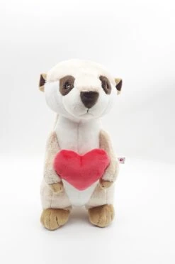 Nici 90551 Erdmännchen Mit Herz Meerkat 30cm Plüsch Kuscheltier Taiwan Limited -Spielzeug Verkauf Nici 90551 Erdmaennchen mit Herz Meerkat 30cm Pluesch Kuscheltier Taiwan Limited 5