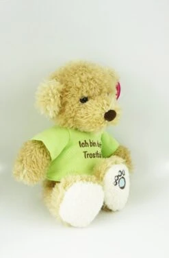 Schaffer 2180 Teddy Luca Mit T-Shirt "Ich Bin Dein Trostbär!" Ca 18cm Plüsch -Spielzeug Verkauf Schaffer 2180 Teddy Luca mit Shirt 3