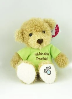 Schaffer 2180 Teddy Luca Mit T-Shirt "Ich Bin Dein Trostbär!" Ca 18cm Plüsch
