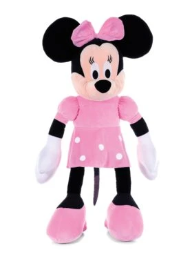Disney Minnie Maus Mouse XXL Ca 80cm Plüsch Kuscheltier Schlenker