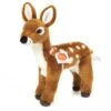 Teddy Hermann 90852 Rehkitz Stehend 23cm Plüsch Kuscheltier Fawn Waldtier -Spielzeug Verkauf pic 600 90852